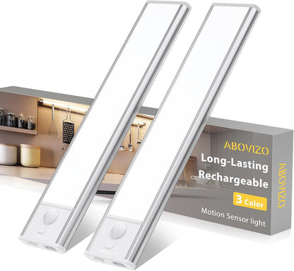 LED_Under_Cabinet_Lighting,_Battery_Operated_Motion_Sensor_Light_Indoor_Wireless,_3_Color_Temps,_USB_Rechargeable_Closet_Light,_Dimmable_Under_Counter_Lights_for_Kitchen_Stairs_Closet_Pantry,_2_Pack