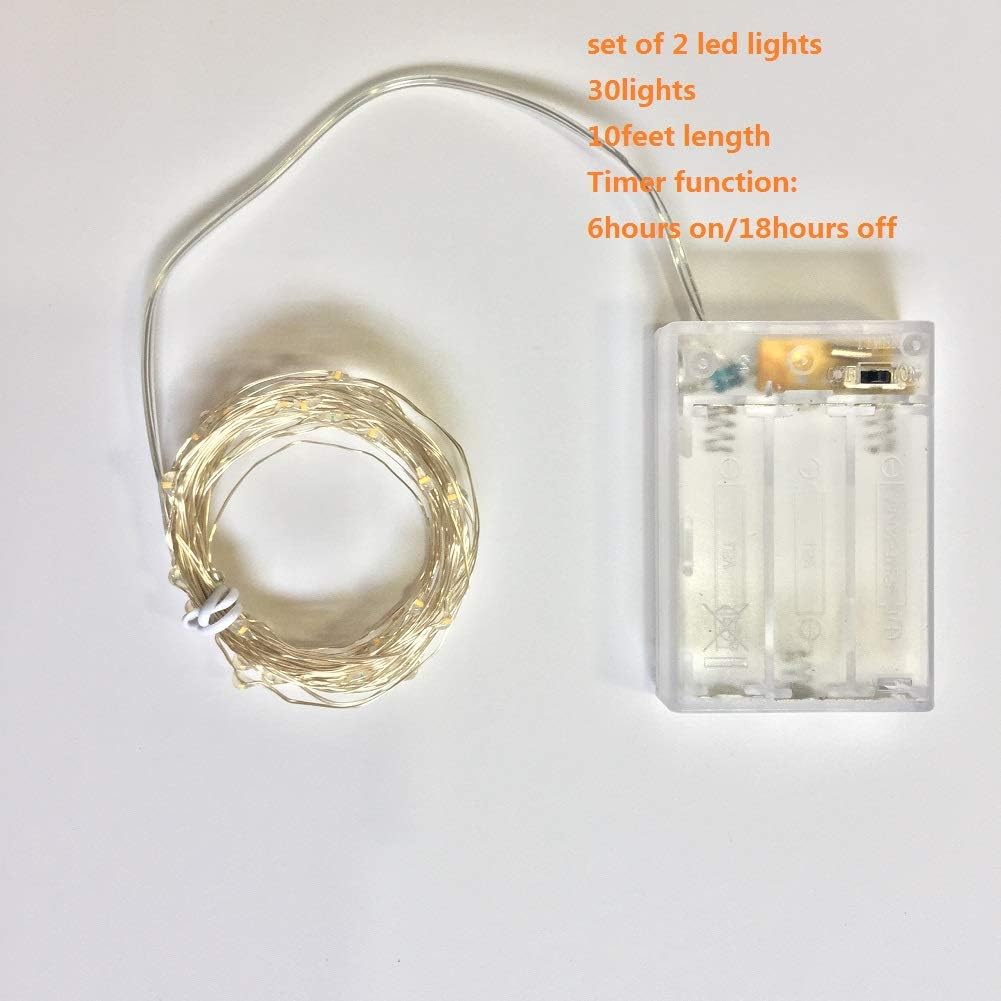 Pack_2_Indoor_Battery-Operated_Led_String_Lights_with_Timer,Mini_LEDs_Fairy_Lights_for_Wedding_Centerpiece_Christmas_Party_Lighting_Decorations,30_Count_LEDs,10FT_Silver_Wire_(Multi)