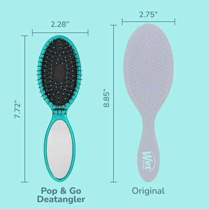 Wet_Brush_Pop_Go_Detangler,_Blue_Teal_-_Foldable,_On-The-Go_Design,_Travel_Brush,_Ultrasoft_IntelliFlex_Bristles,_Detangling_Hairbrush,_Built-In_Mirror_Handle,_Wet_&_Dry,_All_Hair_Types