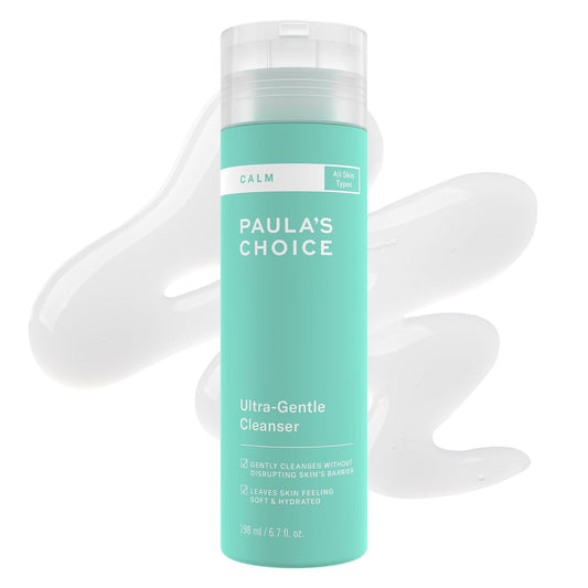 Paula's_Choice_CALM_Ultra-Gentle_Face_Cleanser_for_Sensitive_Skin,_Facial_Wash,_Calms_+_Soothes_Redness,_Daily_Face_Wash_for_Rosacea-Prone_&_Eczema-Prone_Skin,_&_Fragrance-Free,_6.7_Fl_Oz