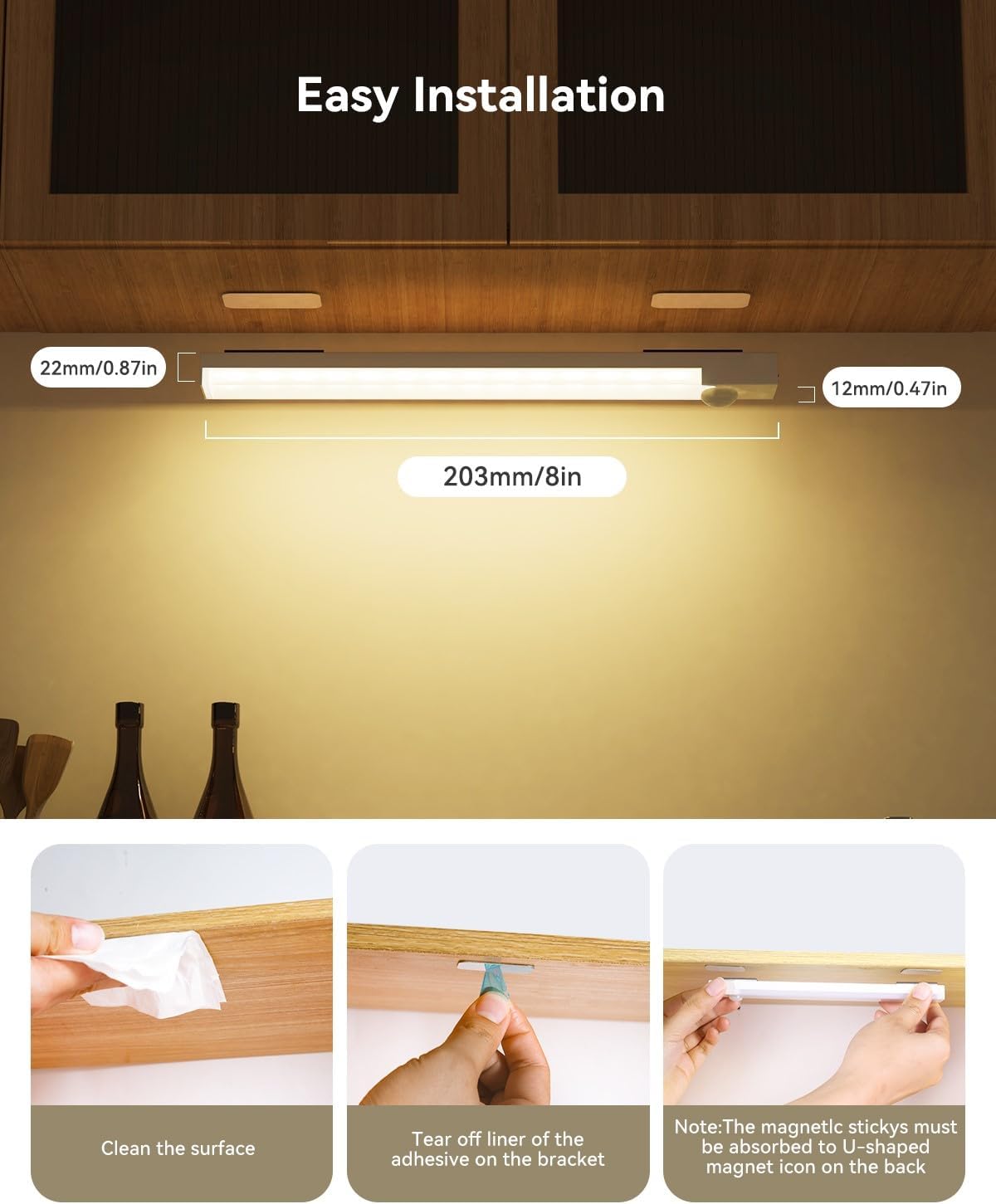 Under_Cabinet_Lighting_8_Inches_Rechargeable_Motion_Sensor_Light_Indoor,_3_Color_Dimmable_Closet_Light_Battery_Operated,_USB_Stick_on_LED_Magnetic_Under_Counter_Lights_for_Kitchen_Stair,_3_Packs