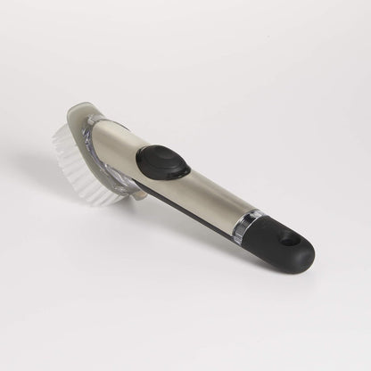 OXO_Steel_Soap_Dispensing_Dish_Brush,_Dish_Scrubber