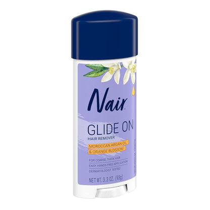 Nair_Glide_On_Hair_Removal_Cream,_Arm,_Leg,_and_Bikini_Hair_Remover,_Depilatory_Cream,_3.3_Oz_Stick