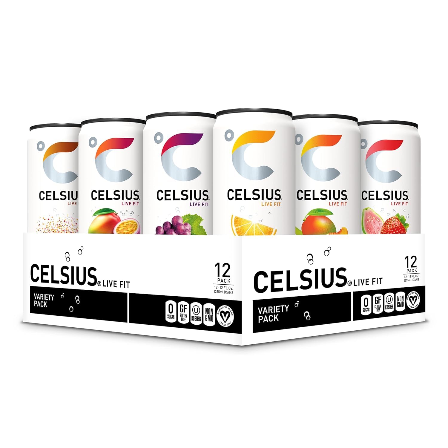 CELSIUS_Assorted_Flavors_Official_Variety_Pack,_Functional_Essential_Energy_Drinks,_12_Fl_Oz_(Pack_of_12)