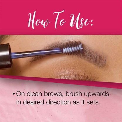 Ardell Brow Glue Clear – Strong Hold Eyebrow Gel for Lamination Lift, Long Lasting Brow Gel Styling Tool for Shaping & Setting Brows, Eye Makeup