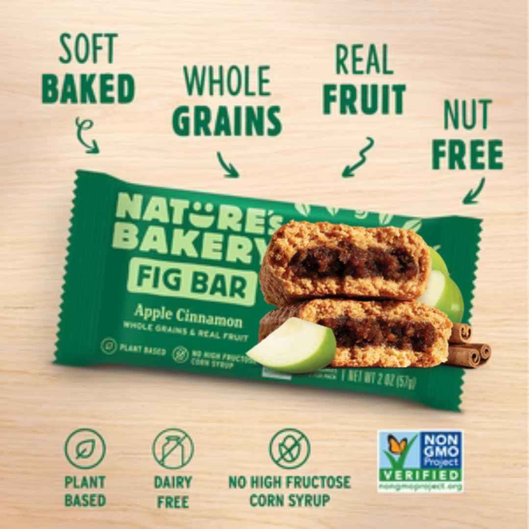 Nature’s Bakery Fig Bars Variety Pack, 28 Count (4 Bars per Pack, 7 Flavors: Strawberry, Blueberry, Raspberry, Apple Cinnamon, Original Fig, Peach Apricot & Double Chocolate Brownie) | Whole Grain, Vegan Snacks