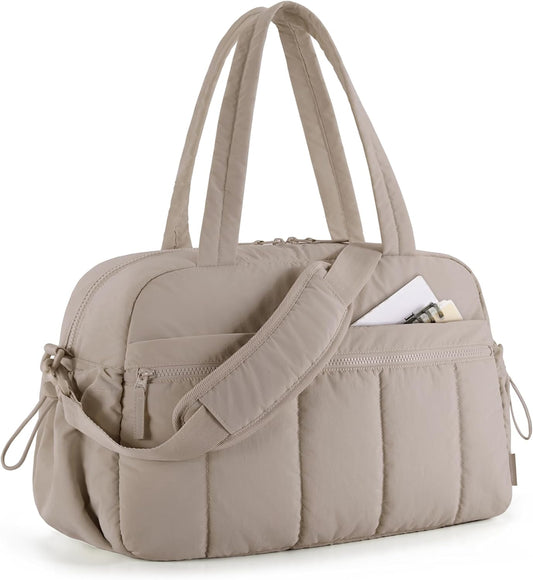 BAGSMART_Gym_Bag_for_Women,_Duffle_Bag_for_Travel_with_Wet_Pocket,_Lightweight_Carry_on_Weekender_Duffel,_Water_Resistant