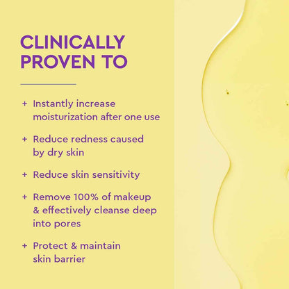 BYOMA Milky Oil Cleanser - Hydrating Facial Cleanser for Skin Barrier Repair - Tri-Ceramide Face Wash for Sensitive Skin & All Skin Types - Deeply Hydrated Skin, No Oily Residue - 3.38 fl oz