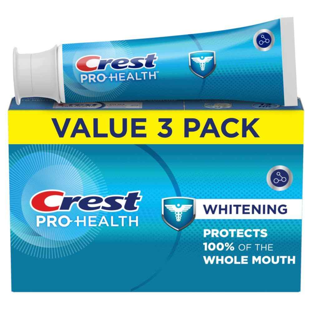 Crest Base Pro-Health Whitening Toothpaste (4.3oz), Teeth Whitening