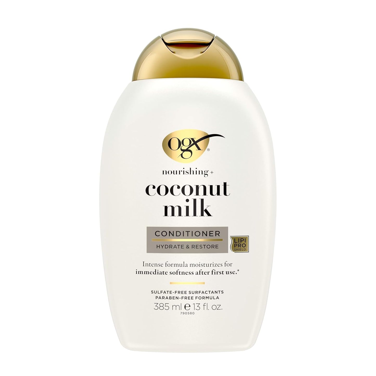 OGX_Nourishing_+_Coconut_Milk_Conditioner,_Hydrating_&_Restoring_Conditioner_Moisturizes_for_Soft_Hair_After_the_First_Use,_Parabens-Free,_Sulfate-Free_Surfactants,_13_fl._Oz