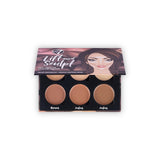 W7 Lift & Sculpt Cream Contour Kit - Concealing, Highlighting & Contouring Makeup Palette - Step-by-Step Instructions Included Bronzer Cosmetic