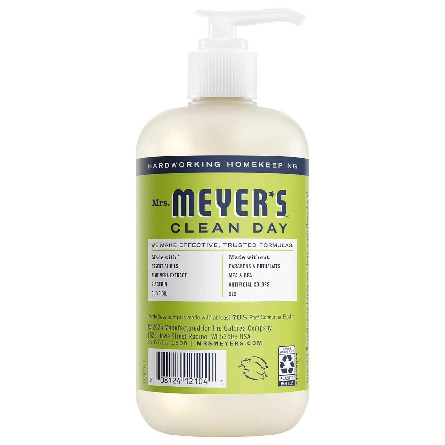 MRS. MEYER'S CLEAN DAY Hand Soap, 12.5 Fl Oz Bottle - 3 Pack