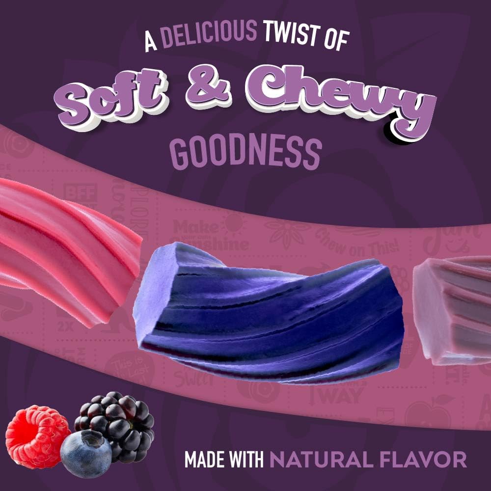 Wiley_Wallaby_Licorice_10_Ounce_Classic_Gourmet_Soft_&_Chewy_Australian_Blasted_Berry_Candy_Twists,_1_Pack