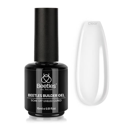 Beetles_Builder_Gel_for_Nails,0.51_oz_8_in_1_Strengthening_Nails_Enhancement_Building_Apex_for_Beginners_&_DIY_Salon_Manicure,Clear_Builder_Nail_Gel,LED_&_UV_Lamp_Needed