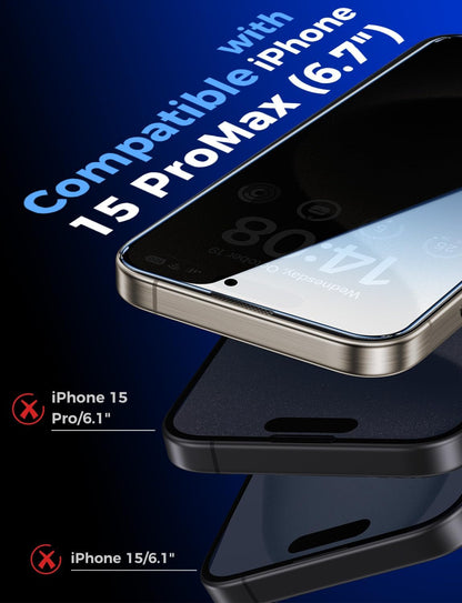 MAGIC_JOHN_2_Pack_for_iPhone_15_Pro_Max_6.7_inch_Privacy_Glass_Screen_Protector,_Auto_Dust-Elimination_Installation,_Bubble_Free,_Easy_Installation