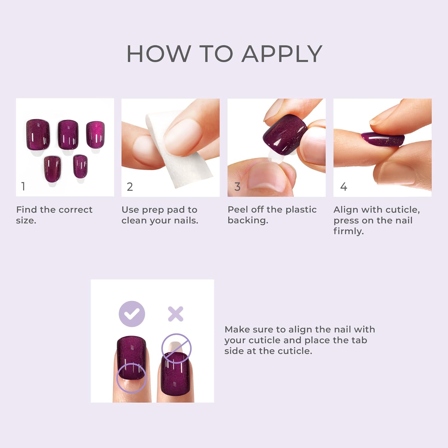 KISS_colorFX_by_imPRESS_Press_On_Nails_,_‘Floating’,_Solid_Red_with_Pearlescent_Finish,_Short_Oval,_IMPROVED_adhesive,_Includes_30_Fake_Nails,_Prep_Pad,_1_Manicure_Stick,_1_Mini_Nail_File