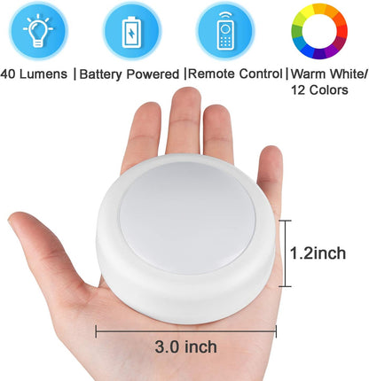 Alivation_Led_Under_Cabinet_Lighting_Battery_Operated_Light,_6_Puck_Lights_with_Remote_Control,_13_Color_Changing_Stick_on,_Touch_Push_Tap_Lights_for_Kitchen,_Closet,_Bookshelf,_Stair,_Display