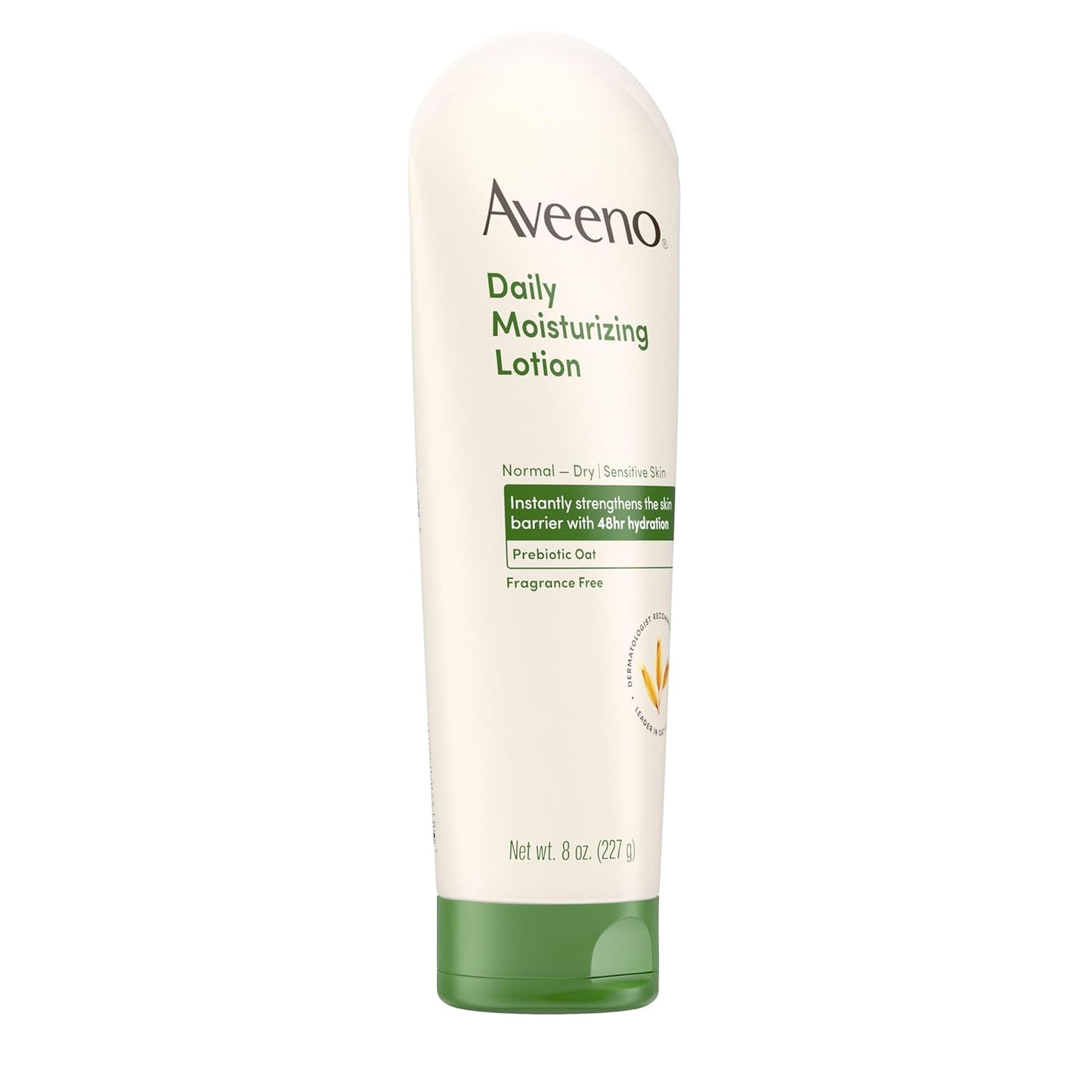 Aveeno_Daily_Moisturizing_Body_Lotion,_Body_Lotion_for_Dry_Skin_with_Prebiotic_Oat,_Paraben_Free,_Fragrance_Free,_Non-Greasy,_Non-Comedogenic_Moisturizer,_8_FL_OZ
