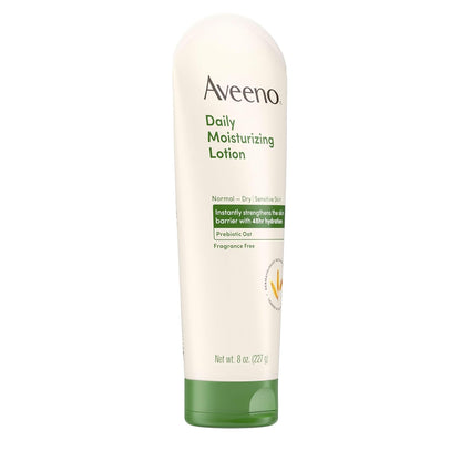 Aveeno_Daily_Moisturizing_Body_Lotion,_Body_Lotion_for_Dry_Skin_with_Prebiotic_Oat,_Paraben_Free,_Fragrance_Free,_Non-Greasy,_Non-Comedogenic_Moisturizer,_8_FL_OZ