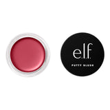 e.l.f. Putty Blush, Creamy & High-Pigment Formula For A Natural Glow, Delivers A Semi-Matte & Powder Finish, Vegan & Cruelty-Free