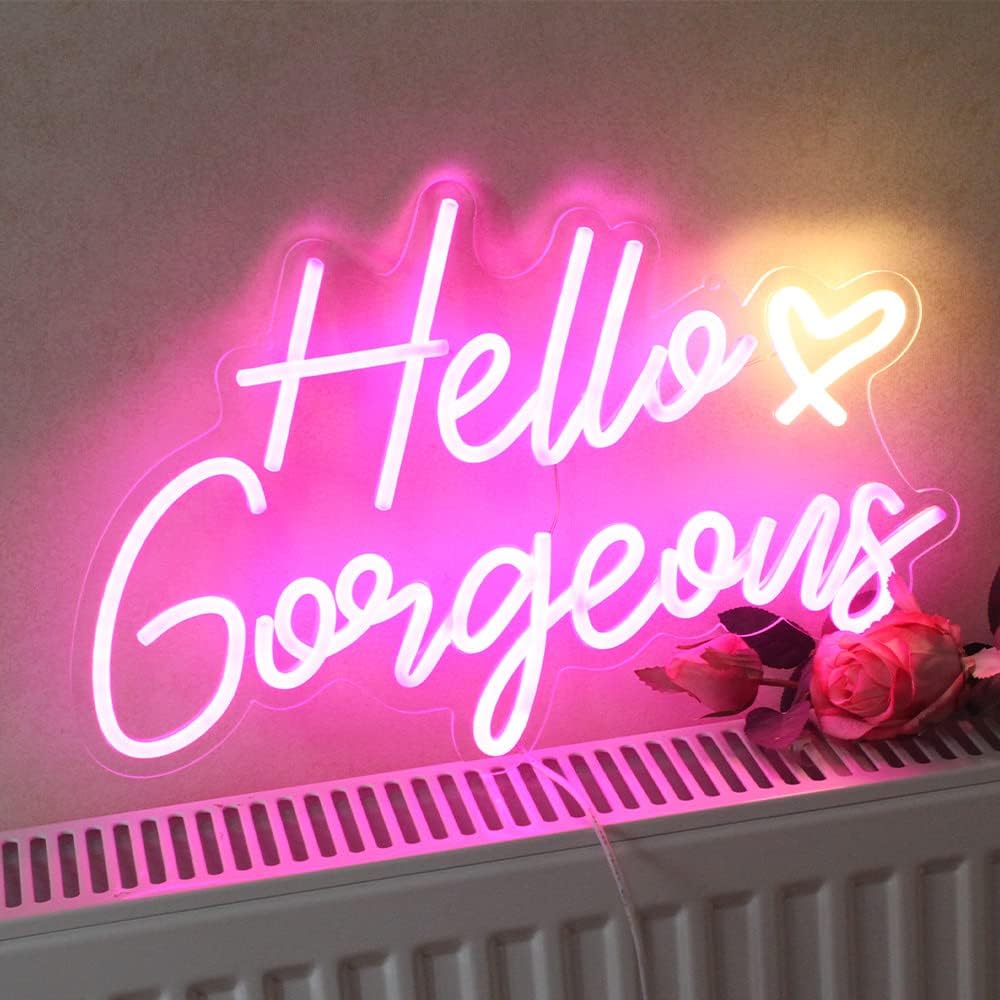 Hello_Gorgeous_Neon_Sign_Hello_Beautiful_Pink_LED_Neon_Lights_for_Home_Wedding_Birthday_Backdrop_Bacelorette_Party_Wth_Dimmable_Switch(5V,16.5X10.6inches)