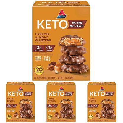 Atkins, Gluten Free, High in Fiber, 1g Sugar, 2g Net Carb, Keto Friendly