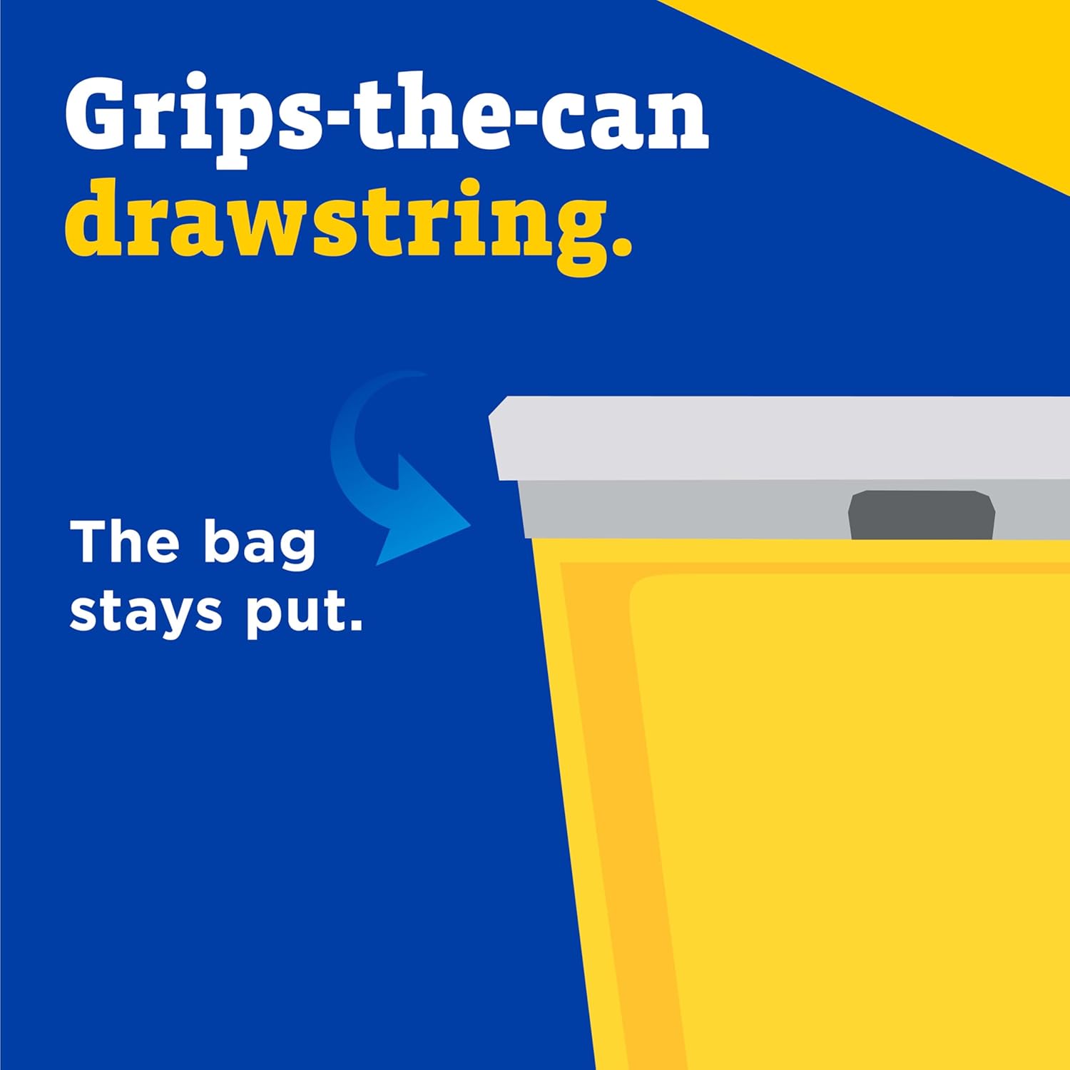 CloroxPro_Glad_ForceFlex_Tall_Drawstring_Trash_Bags,_13_Gal,_100_Ct_(Pack_May_Vary)