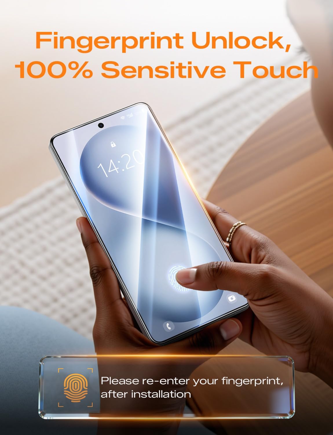 MAGIC_JOHN_2PACK_3rd_Gen_for_Samsung_Galaxy_S26_Ultra_Screen_Protector,_One-Pull_Easy_Install,_Smooth_Touch,_Auto-Align_Screen,_Support_Fingerprint_Unlock,_9H_Glass,_Anti-Scratch