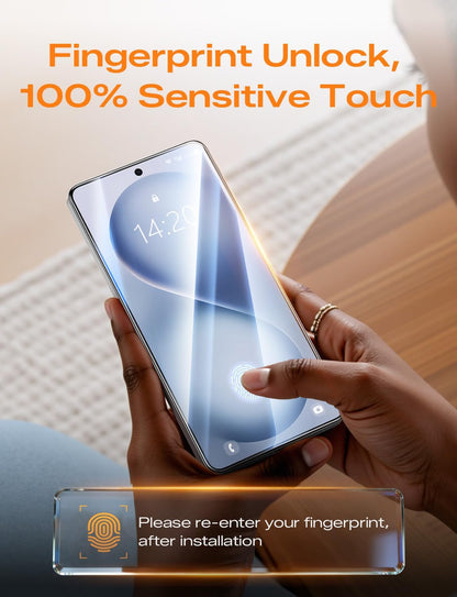 MAGIC_JOHN_2PACK_3rd_Gen_for_Samsung_Galaxy_S26_Ultra_Screen_Protector,_One-Pull_Easy_Install,_Smooth_Touch,_Auto-Align_Screen,_Support_Fingerprint_Unlock,_9H_Glass,_Anti-Scratch