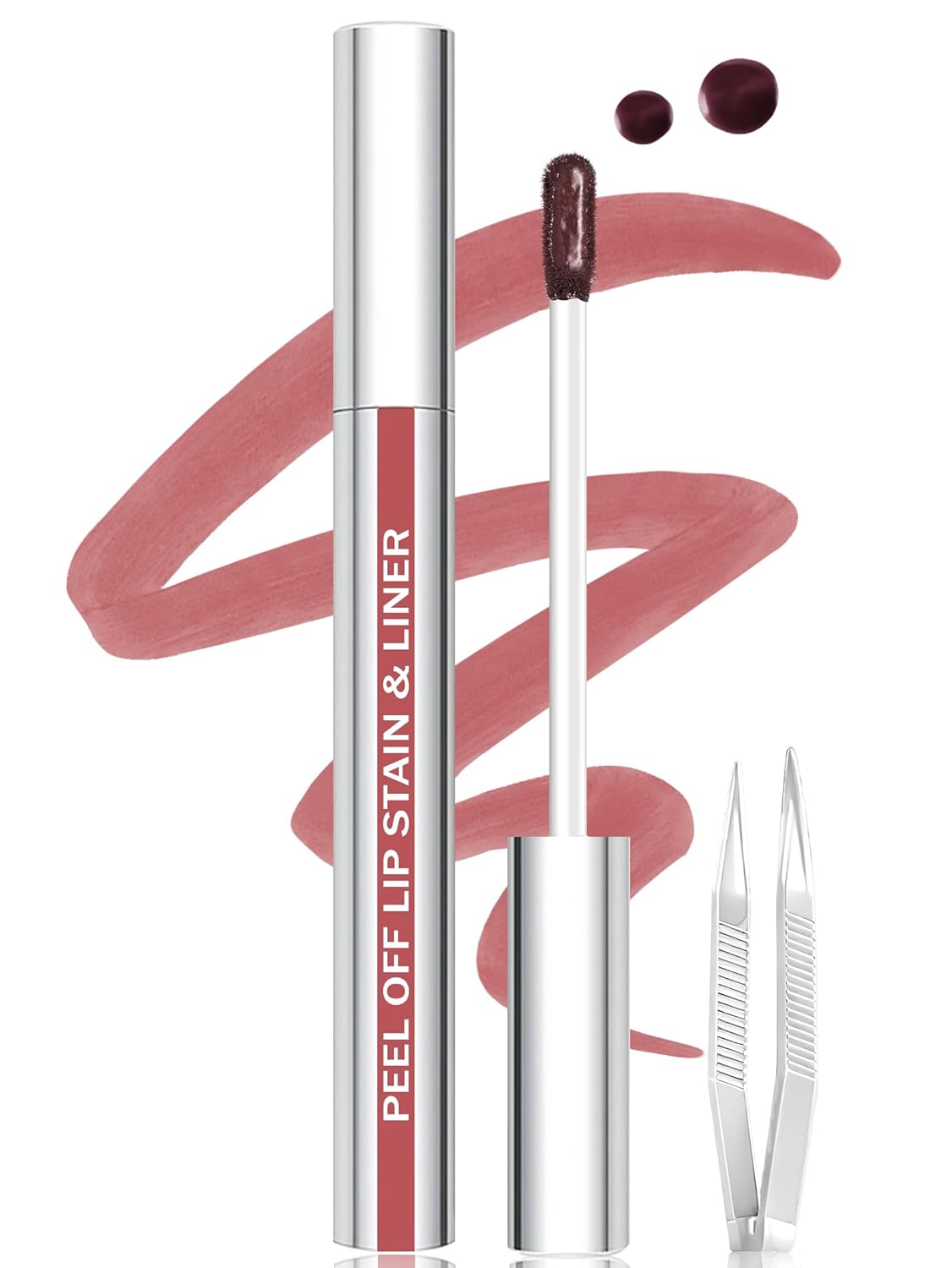 Lip_Stain_Peel_Off_Lip_Liner_Stain_with_Tweezer,_Long_Lasting_Matte_Lip_Tint_Tattoo,_Highly_Pigmented_Color_Lip_Makeup,_Waterproof_Lipstick,_Transfer-proof_Lipstain_for_Women,_Nude_Pink