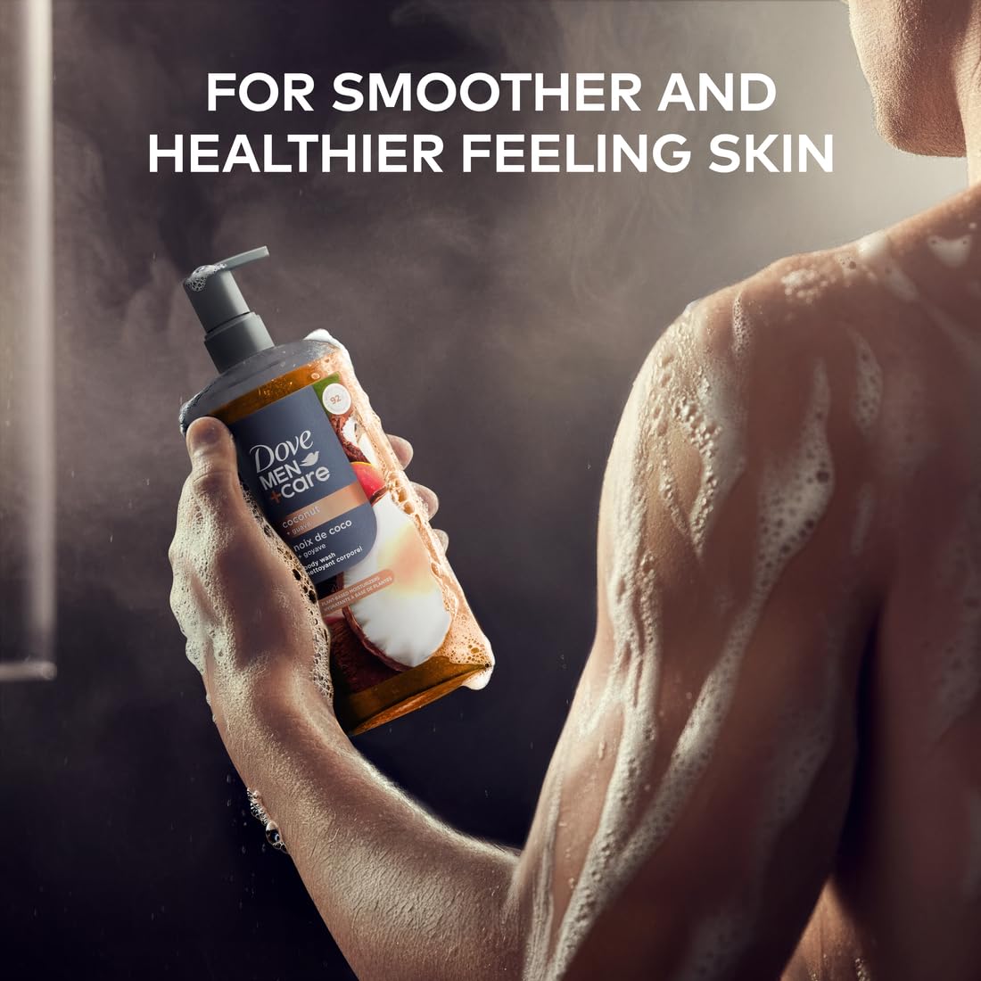 DOVE_MEN_Moisturizing_Body_Wash_|_#1_Dermatologist_Body_Wash_for_Men,_Sulfate_Free,_Paraben_Free,_&_Dye_Free_|_Coconut_+_Guava,_26oz