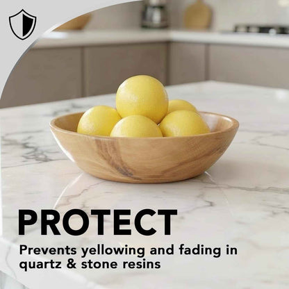 Weiman Quartz Countertop Cleaner and Polish - Clean and Shine Your Countertops Islands and Stone Surfaces with UV Protection, 24 Ounce with MicroFiber Towel, 2 Pack