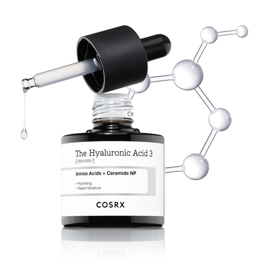 COSRX_Pure_Sodium_Hyaluronic_Acid_3%_Serum,_Hydratying_&_Moisture_Boosting_for_Fine_Lines_&_Wrinkles,_Repair_Dry_Skin,_0.67fl.oz/20ml,_No_Artificial_Fragrance,_Korean_Skin_Care