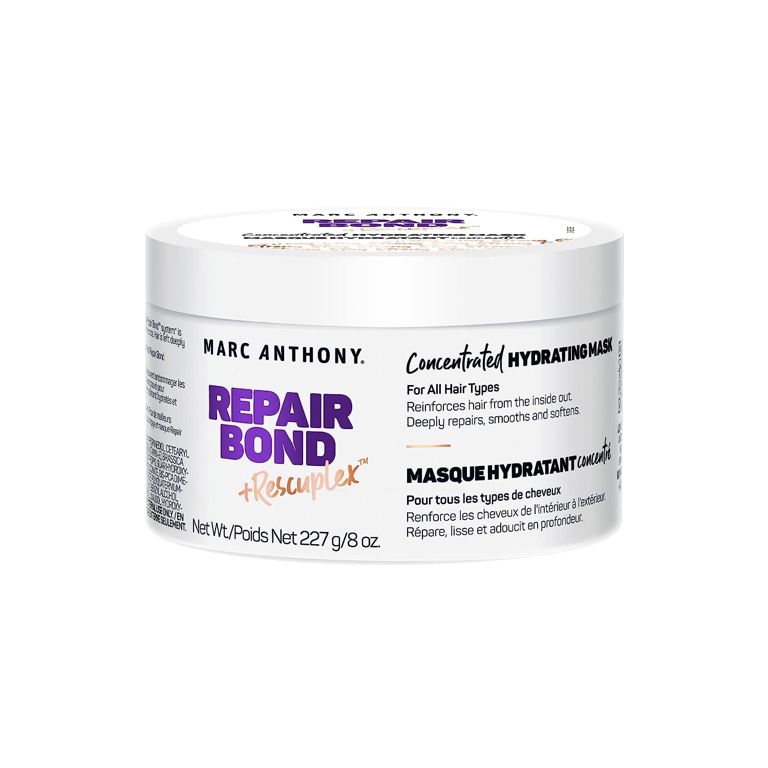 Marc_Anthony_Repairing_Hair_Mask,_Repair_Bond_+Rescuplex_-_Repairs,_Strengthens_&_Maintains_Bonds_within_Hair_-_Eliminates_Frizz,_Flyaways_&_Reduce_Breakage_-_Dry_&_Damaged_Hair_Professional_Treatment