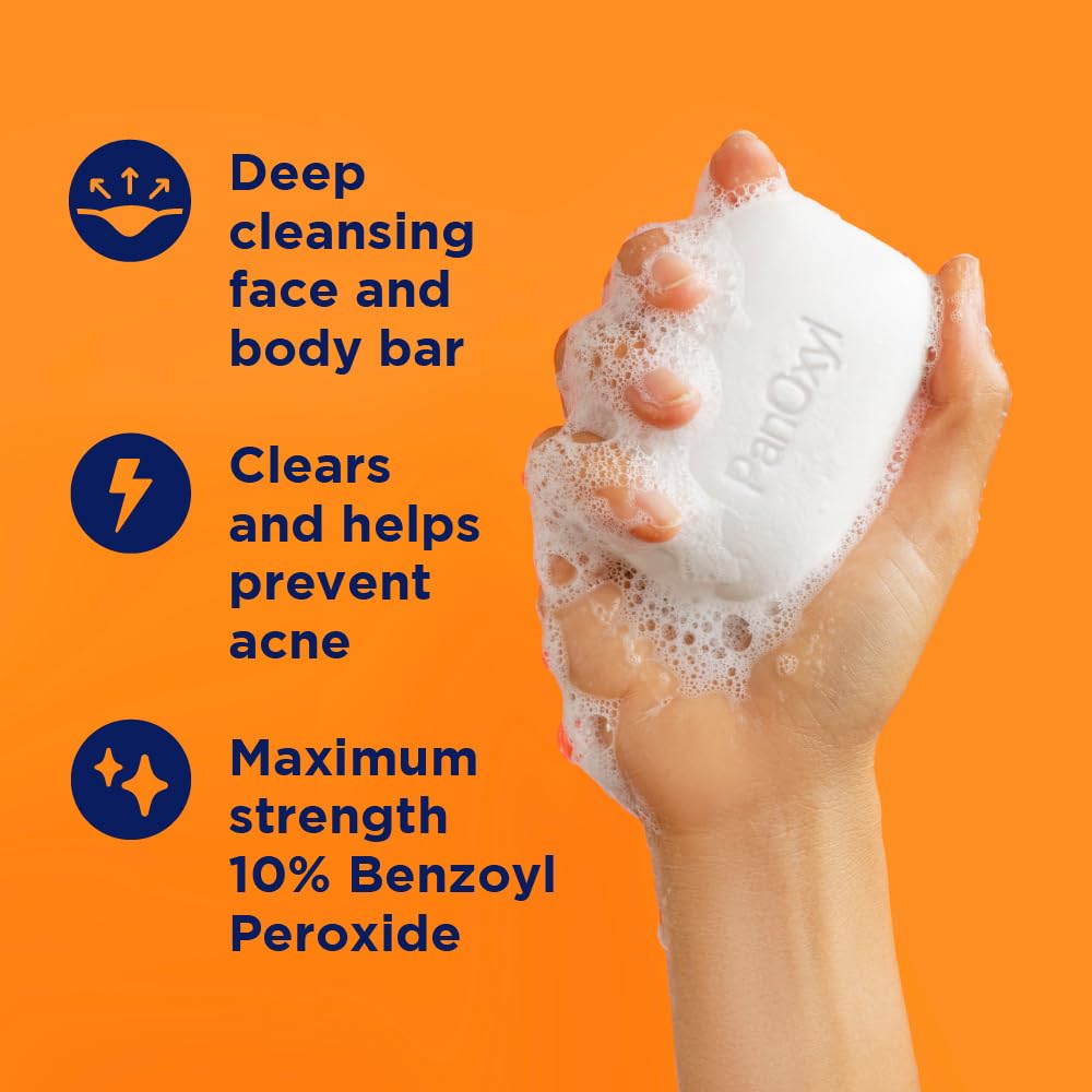 PanOxyl_Acne_Treatment_Bar_with_10%_Benzoyl_Peroxide,_Maximum_Strength_Bar_Soap_for_Face,_Chest_and_Back,_Benzoyl_Peroxide_Soap_Body_Wash,_Vegan,_For_Acne_Prone_Skin,_4_oz