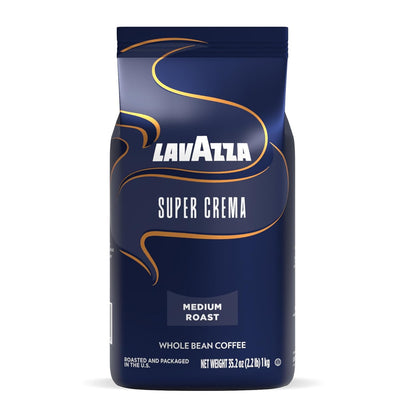 Lavazza_Super_Crema_Whole_Bean_Coffee,_Medium_Espresso_Roast,_Arabica_and_Robusta_Blend,_2.2_lb_Bag,_Package_May_Vary_(Pack_of_1)