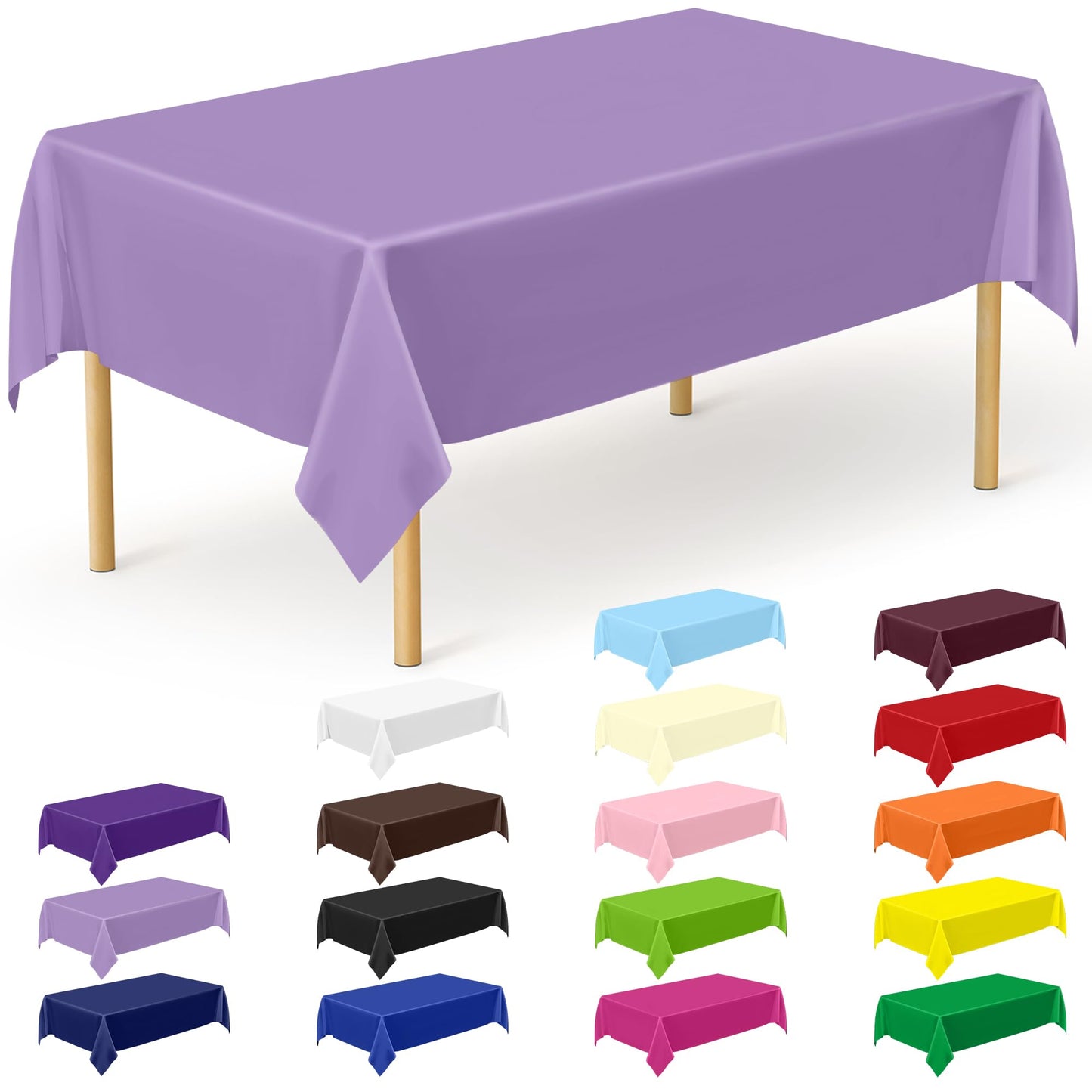 Lavender - 12pcs 54x108 in