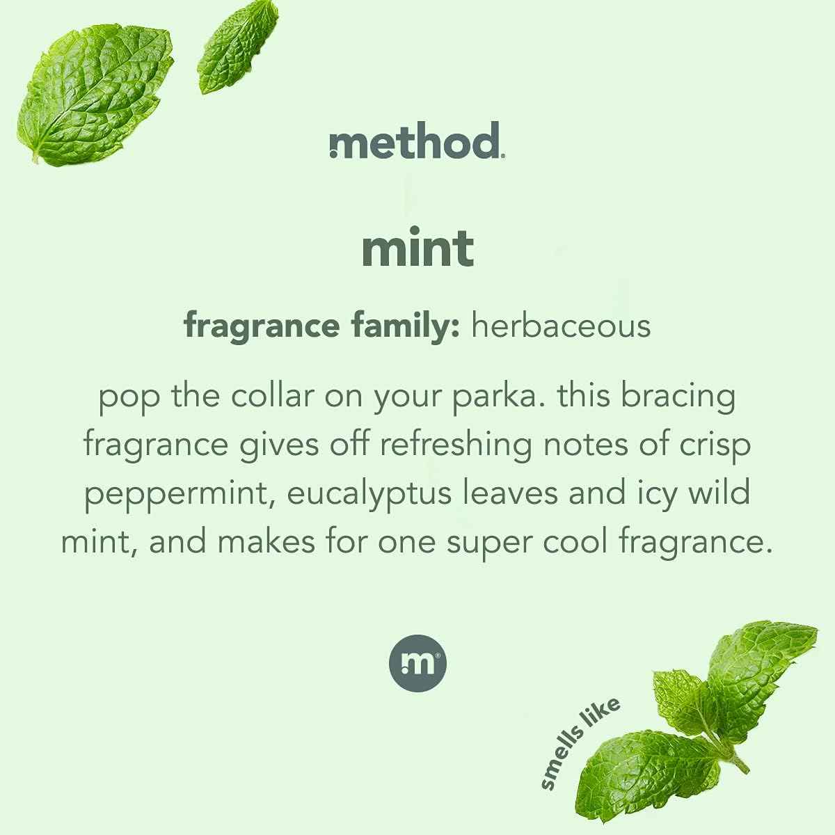 Method Glass Cleaner, Mint, 28 Ounce