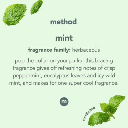 Method Glass Cleaner, Mint, 28 Ounce