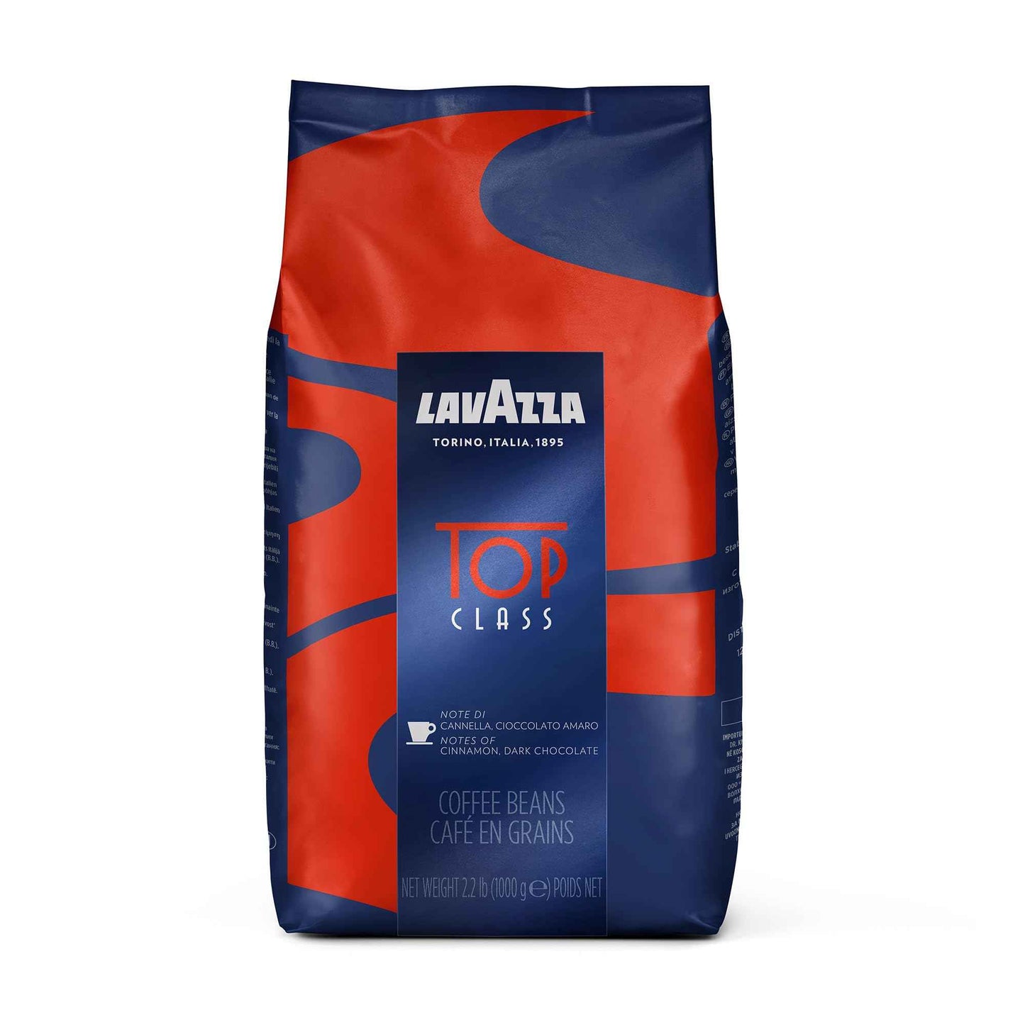 Lavazza Whole Bean Coffee Blend, Medium Espresso Roast Bag, Authentic Italian, Blended and roasted in Italy, Full bodied with smooth and balanced flavor