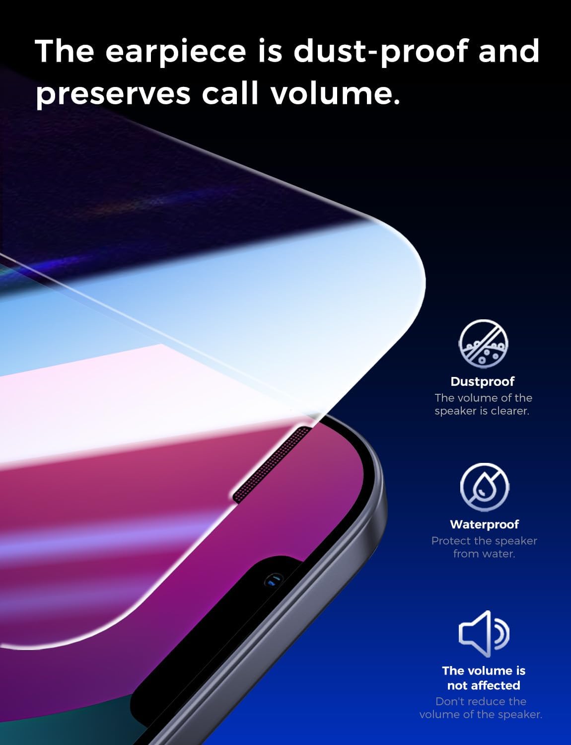 MAGIC_JOHN_2_Pack_for_iPhone_13/14&_iPhone_13_Pro_6.1_inch_Tempered_Glass_Screen_Protector,_Auto_Dust-Elimination,_Bubble_Free,_HD_Clear,_Easy_Installation