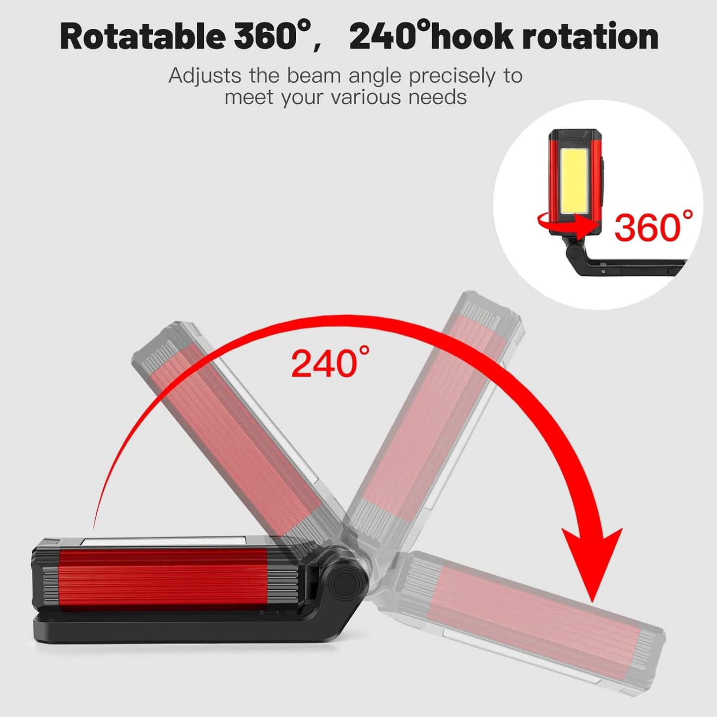 YiaMia_Rechargeable_LED_Magnetic_Work_Light_2_Pack,_Portable_Tool_Gifts_for_Men,_7_Flashlight_Modes_with_Kickstand_and_Carabiner,_USB_Charging_for_Camping,_Hunting,_and_Car_Repairs_(2,_Red)