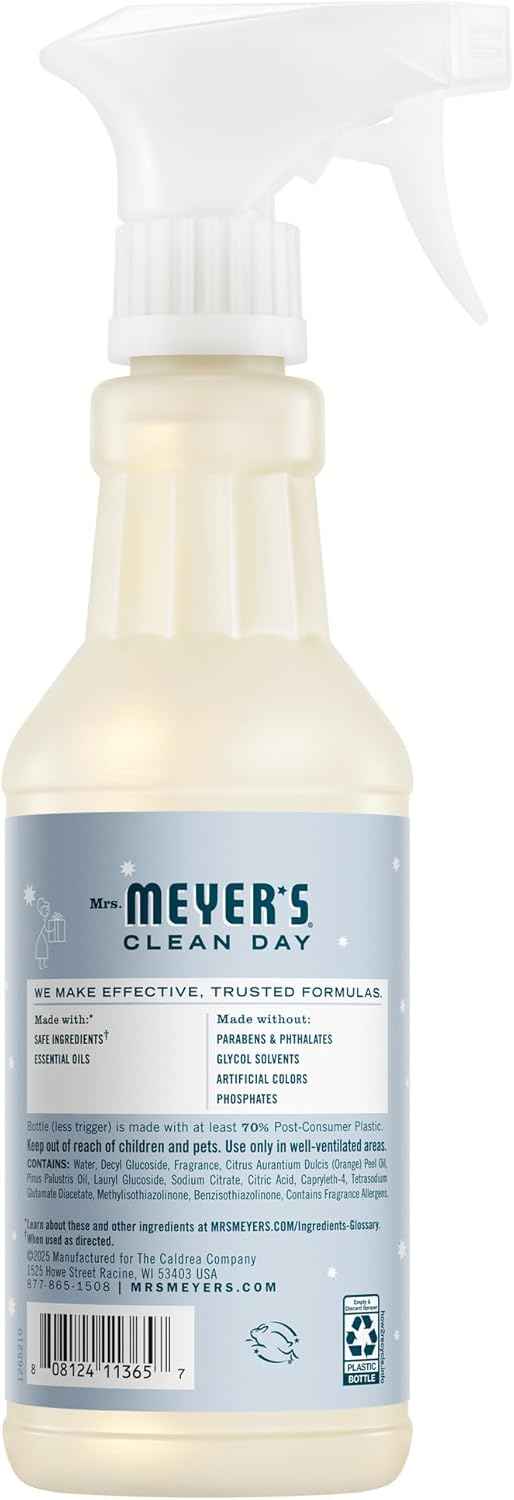 MRS. MEYER'S CLEAN DAY Multi-Surface Everyday Cleaner, Snowdrop Scent, 16 Fl Oz Bottle