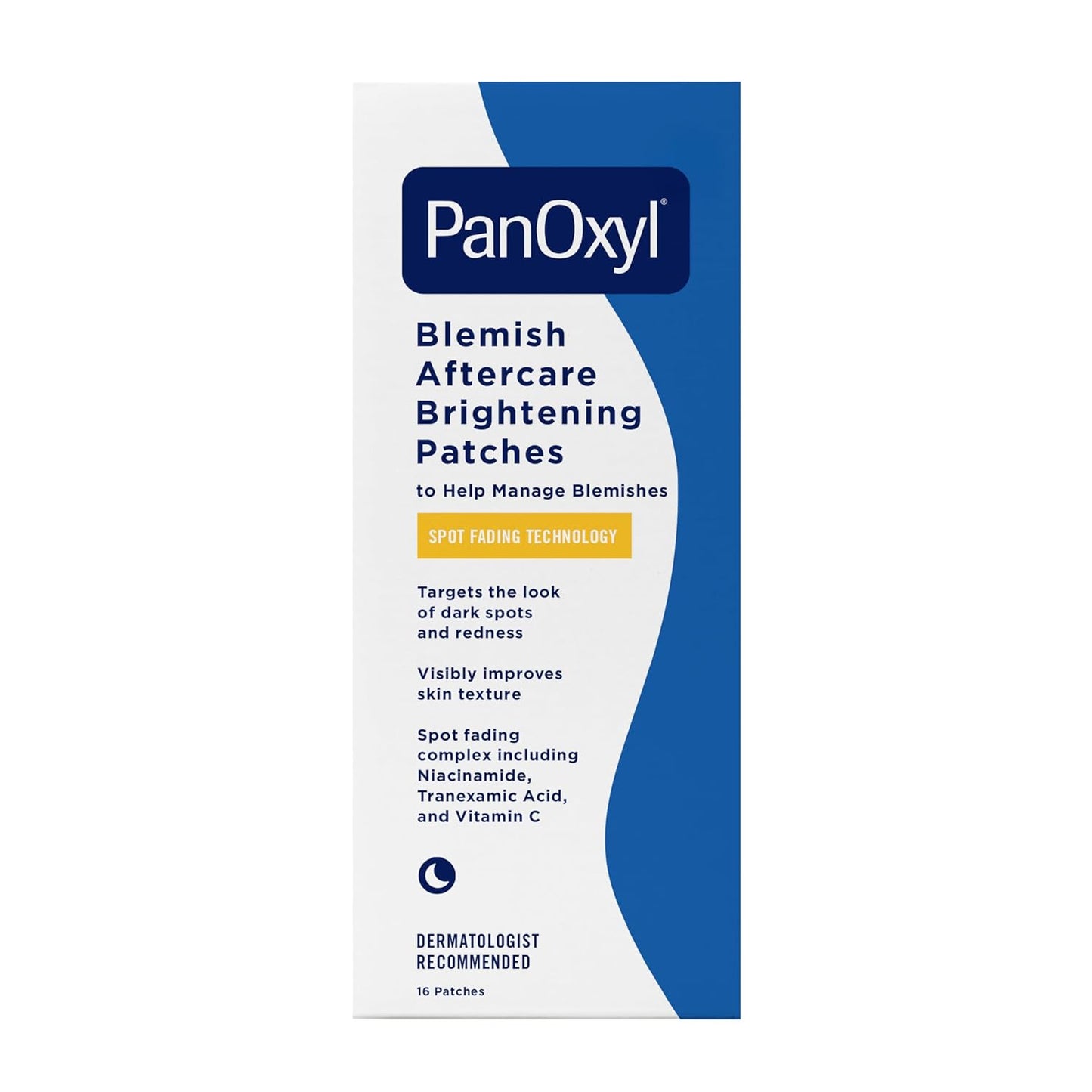 PanOxyl_Blemish_Brightening_Patches:_Dermatologist-Recommended,_Help_Fade_Post-Acne_Dark_Spots_and_Reduce_Redness,_Large_Clear_Patches_Cover_a_Bigger_Area,_Vegan_and_Latex-Free,_16ct