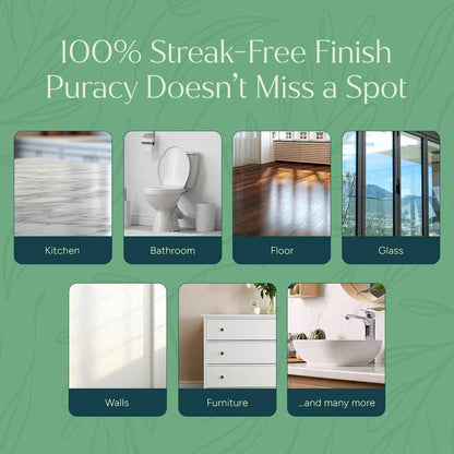 Puracy All Purpose Cleaner Concentrate – Plant-Powered Multi-Surface Cleaner - Surface Cleaner Solution