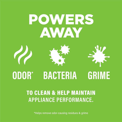 Affresh Garbage Disposal Cleaner, Helps Power Away Odor Causing Bacteria, Debris & Grime in Grind Chamber, Impeller & Drain Pipe