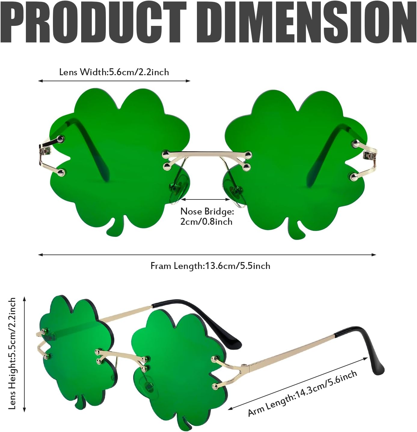 St_Patricks_Day_Decorations,_St._Patrick's_Day_Accessories_Irish_Shamrock_Sunglasses_Decor_Party_Favors_Supplies_Green_Four_Leaf_Clover_Costume_Glasses_for_Women_Men