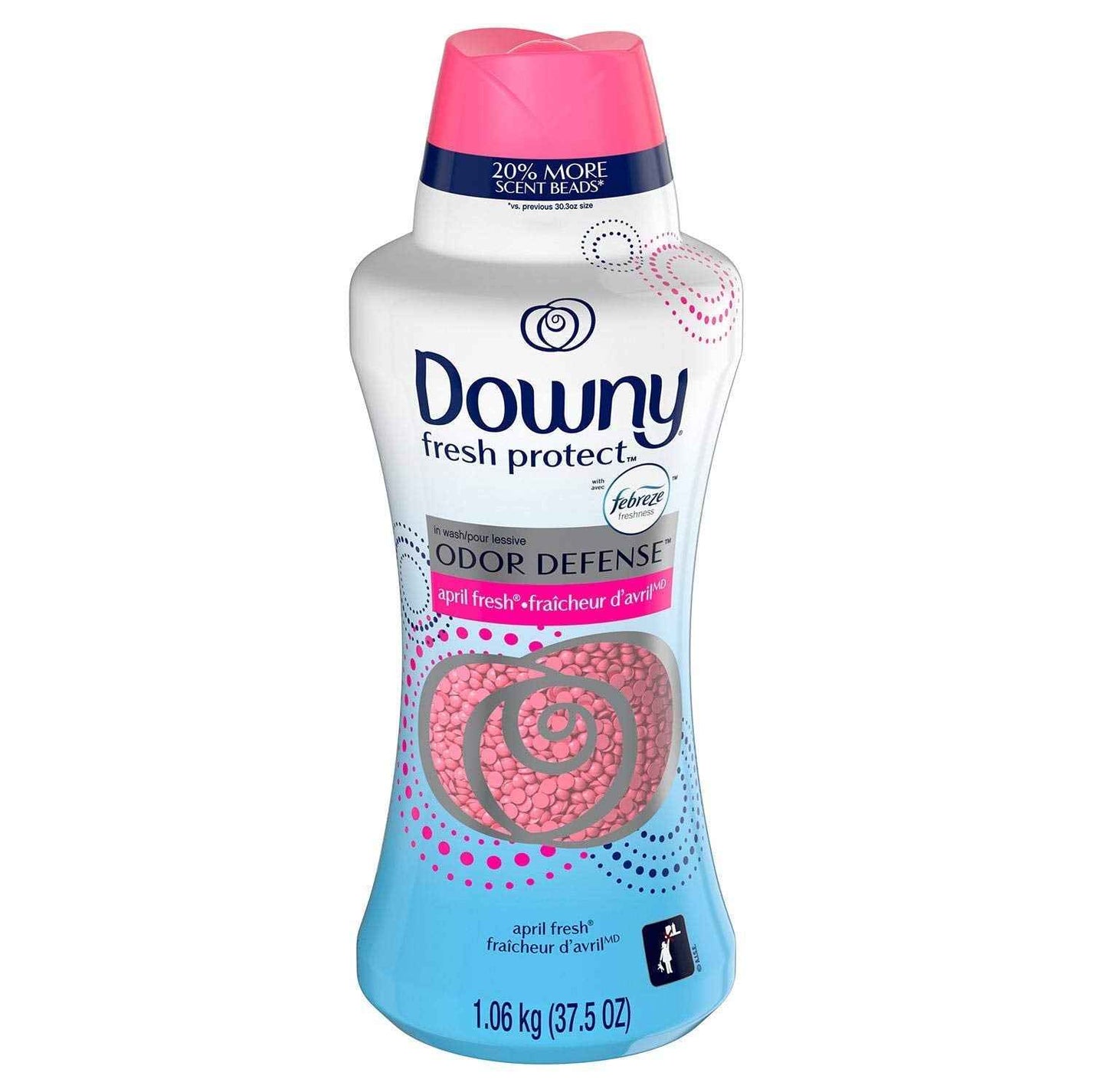 Downy Balance In-Wash Laundry Scent Booster Beads, Crisp Rain and Blue Eucalyptus scent, laundry scent beads, Long-lasting Freshness
