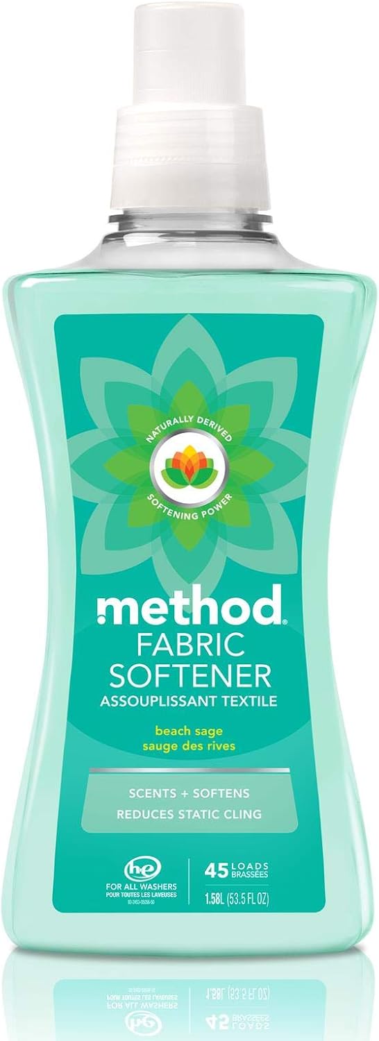 Method_Fabric_Softener;_Beach_Sage;_53.5_Ounces;_45_Loads;_1_pack;_Packaging_May_Vary