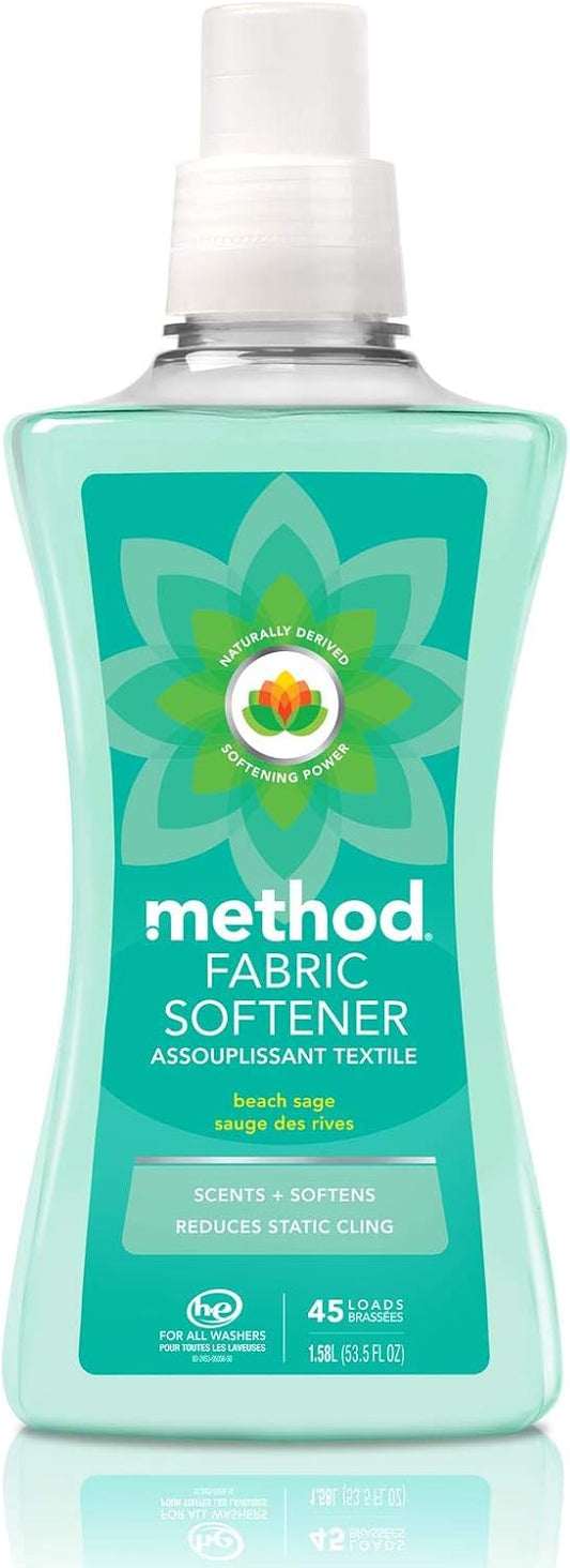 Method_Fabric_Softener;_Beach_Sage;_53.5_Ounces;_45_Loads;_1_pack;_Packaging_May_Vary